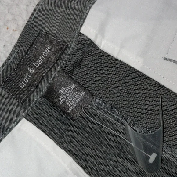 Croft & Barrow NWT Microfiber Golf Shorts size 36 - Picture 8 of 8